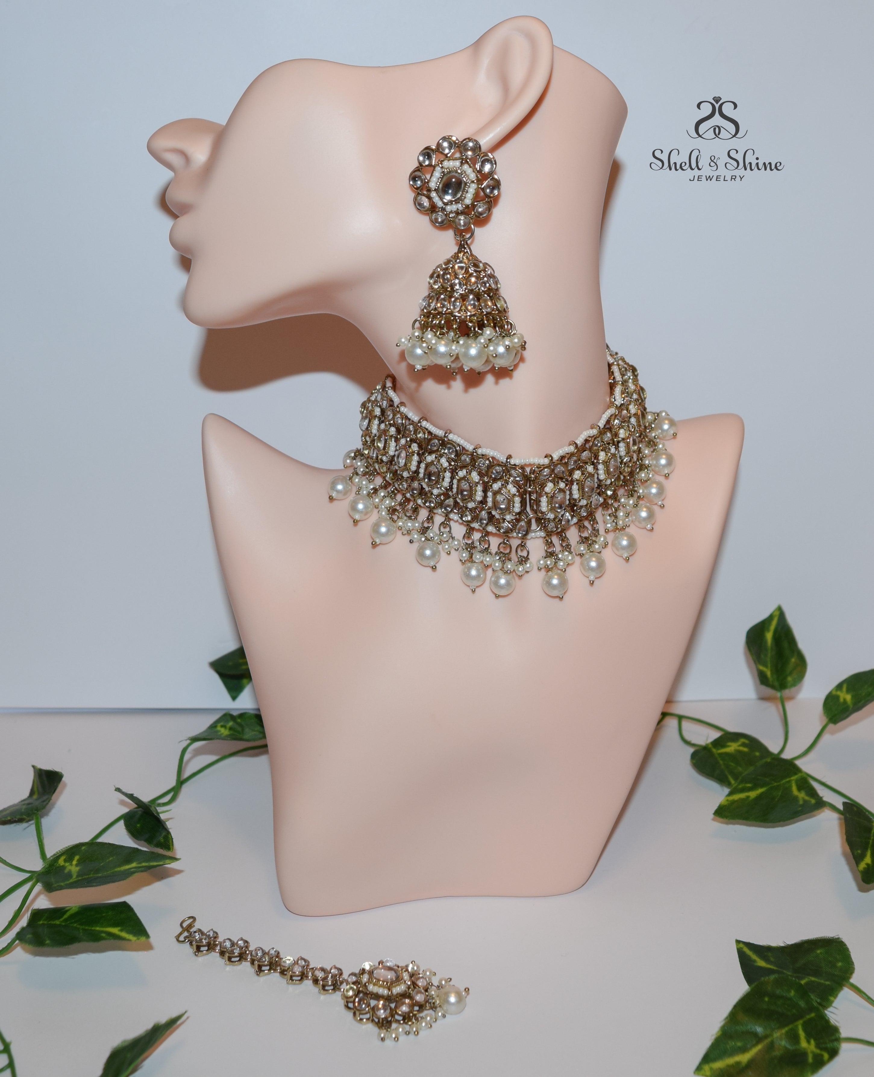 Heer Pearl Choker Set 💫